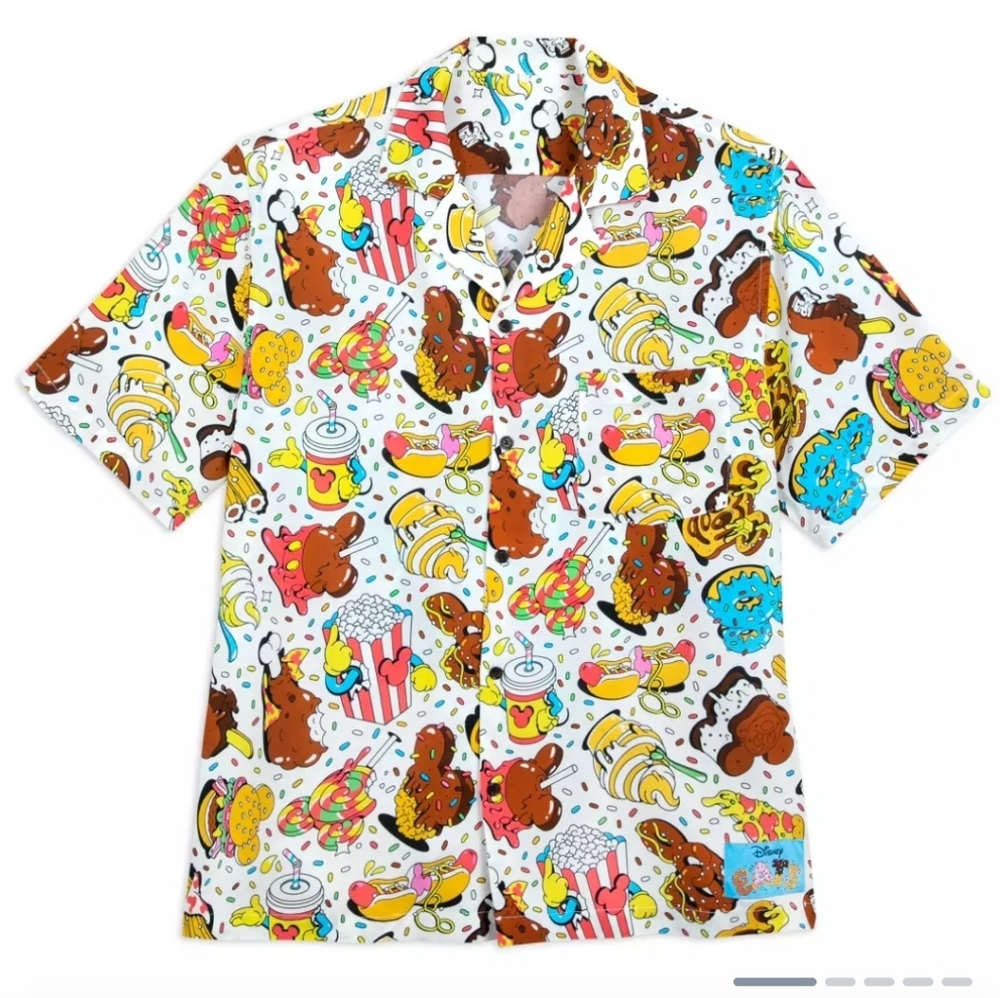 Disney EATS collection - Disney Parks Food Woven Shirt for Adults